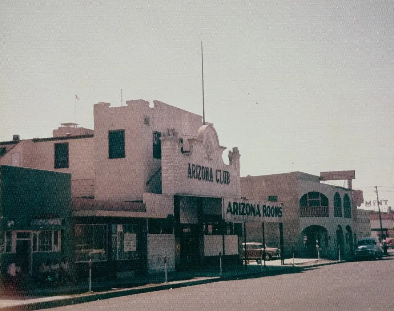 Historic photograph from the Las Vegas Red Light District archive